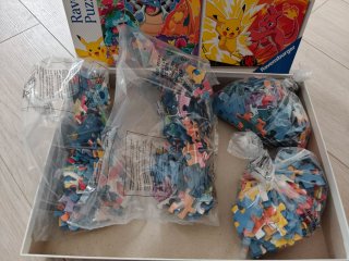 Pack 4 Puzzles Ravensburger Pokémon 100 Piezas
