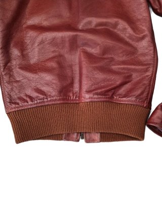 Giacca in pelle Blauer rossa taglia S