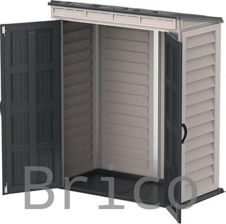 Caseta PVC Yardmate Pent Plus 91x170x202 cm - Duramax