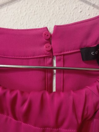 Blusa sin mangas rosa fucsia