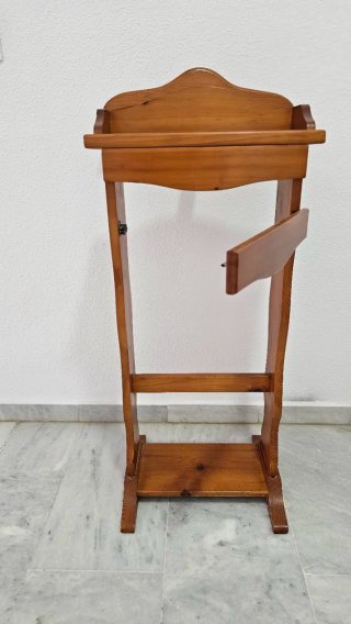 Galán de noche madera maciza con cajón