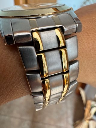 Reloj Bulova Acero y Dorado - Muy poco uso