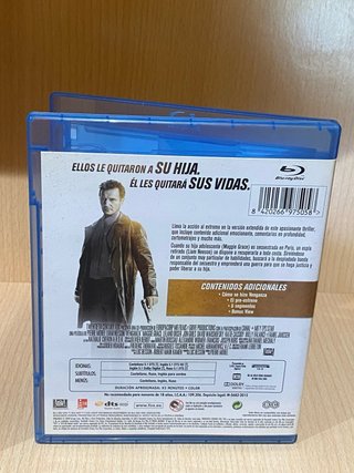 Trilogía VENGANZA Blu-Ray Disc Liam Neesonr