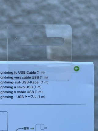 Cable tipo USB - Lightning / apple