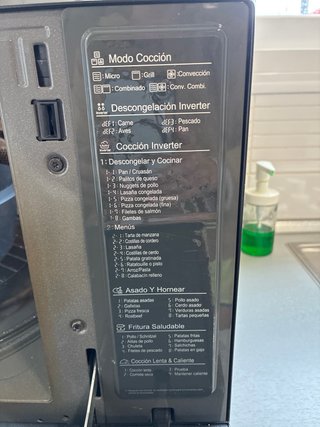 Microondas LG Smart Inverter Negro