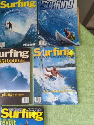 Lote revistas Vintage SURFING
