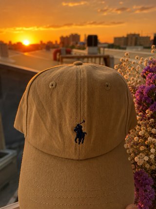 Gorra Ralph Lauren Beige