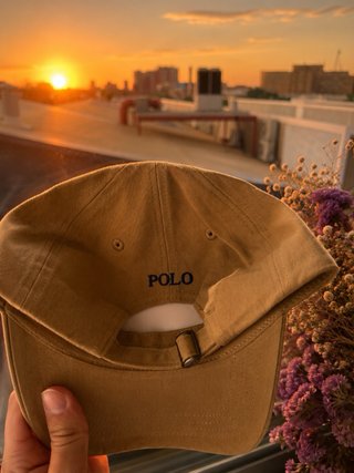 Gorra Ralph Lauren Beige