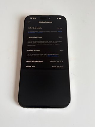 iPhone 16 Pro Max 256GB | Batería 93% | x2Garantía