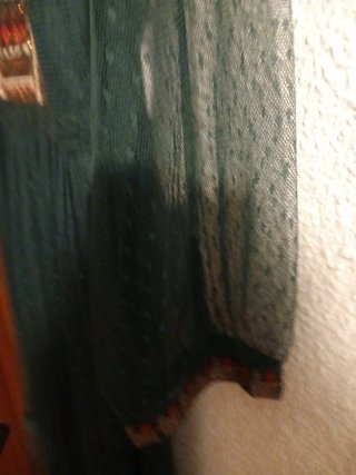 Vestido de CORTE INGLÉS fiesta verde NOENVÍO