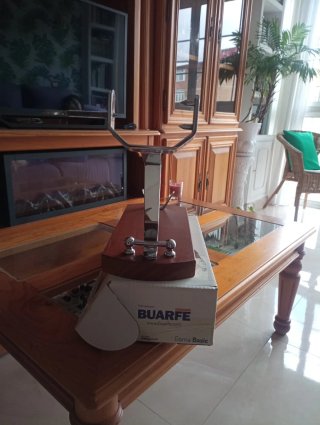 Jamonero Plegable Madera y Metal