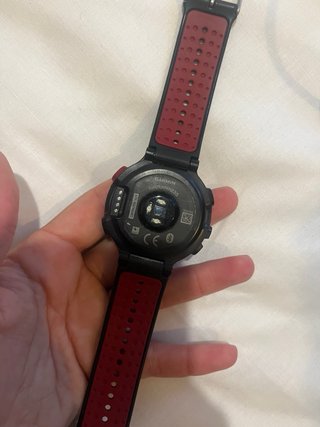 Reloj Deportivo Garmin Negro/Rojo