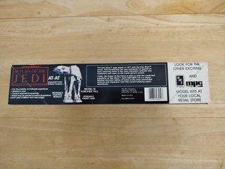 Joya Vintage-Maqueta Star Wars AT-AT(1989)MPC/ERTL