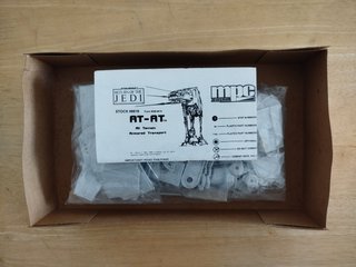 Joya Vintage-Maqueta Star Wars AT-AT(1989)MPC/ERTL