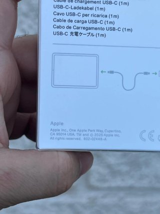 Cable Apple tipo USB-C- Lightning