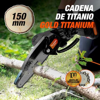 Altuna kit poda motosierra tijeras titanio