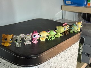 10 Littlest Pet Shop LPS Juguetes