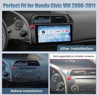 Radio Honda Civic VIII 9 4+64GB