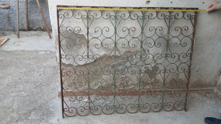 Reja de Hierro Forjado Decorativa