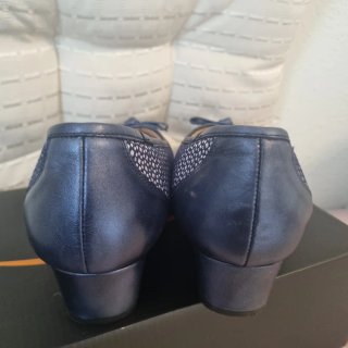 Zapatos Doctor Cutillas Talla 38 Azul/Plata