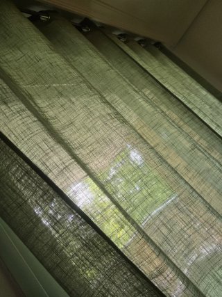 Cortinas mezcla Lino translúcido Visillo 140x245cm