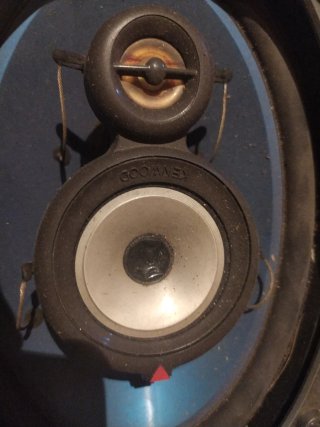 Par Altavoces Kenwood KFV-HQ695 Ovalados Negros