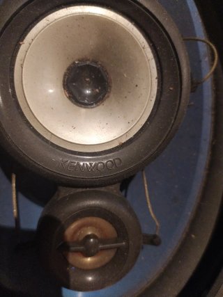 Par Altavoces Kenwood KFV-HQ695 Ovalados Negros