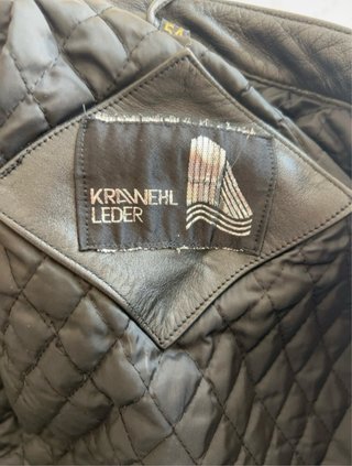 Giacca Pelle Kranehl Vintage L