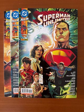 SUPERMAN UNLIMITED 1 al 3