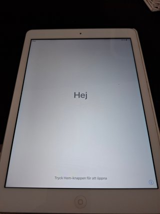 iPad Blanco Funciona Perfectamente