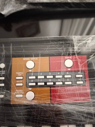 Teclado Yamaha PSR-F51 + Soporte + adaptador