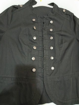 Chaqueta vaquera negra