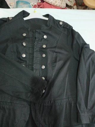 Chaqueta vaquera negra