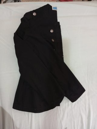 Chaqueta vaquera negra