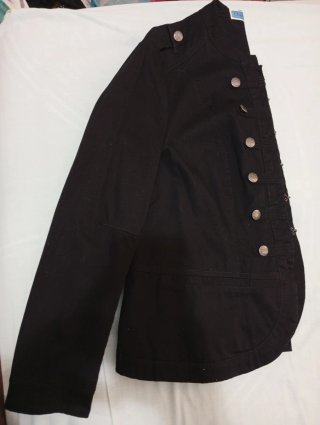 Chaqueta vaquera negra