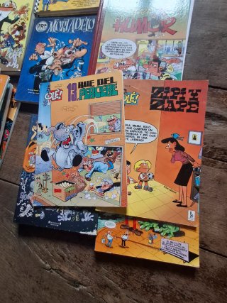 Lote comics mortadelo y filemon