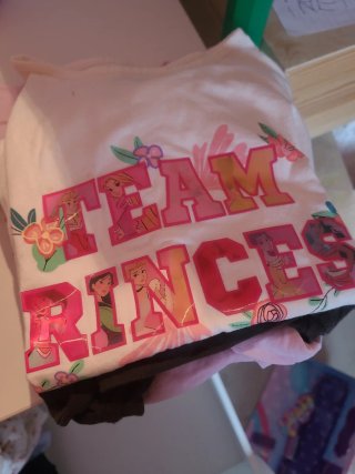 Lote 4 camisetas niña manga corta