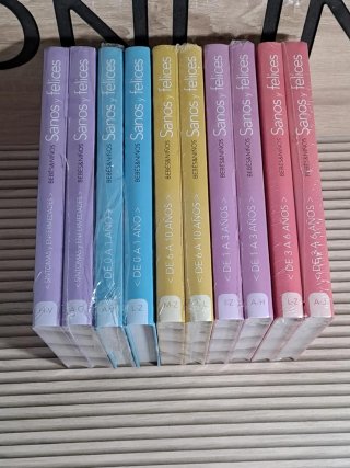 Lote 3 Libros Bebés y Niños (3-10 años)