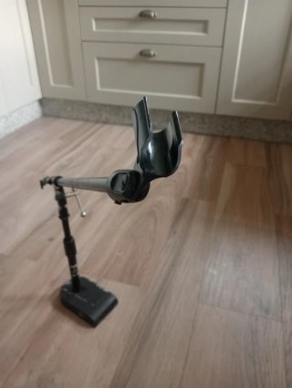 Soporte de micrófono con brazo para batería/amp
