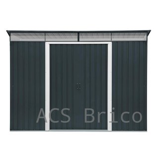 Caseta Metálica Top Shed Pent Roof Antracita 173x263x201 cm - Duramax