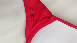 Top bikini Calzedonia rosso taglia S