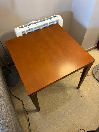 Mesa auxiliar vintage madera