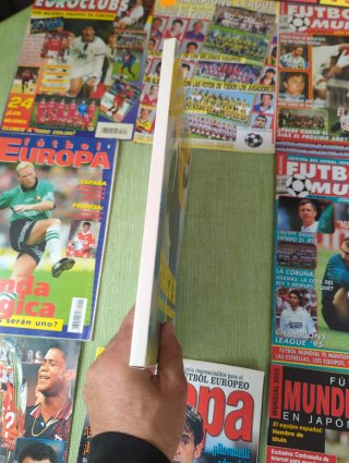 Lote 11 antiguas revistas futbol año 90 y 2000