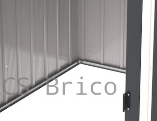 Caseta Metálica Eco Calpe 233x262x191 cm - Duramax