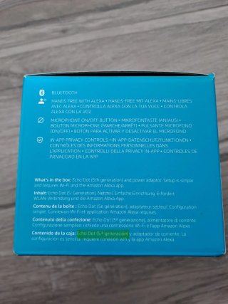 Amazon Echo Dot Alexa Negro 5° generación