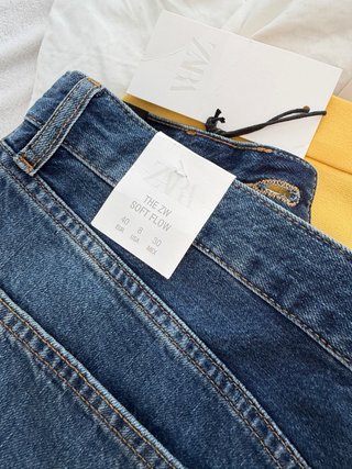 Pantalones vaqueros Zara tiro bajo holgados