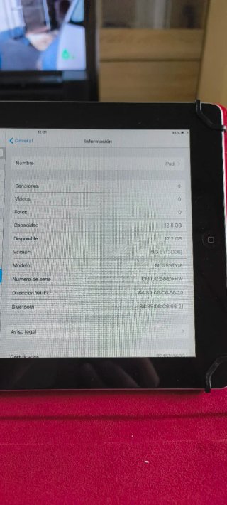 Apple iPad 2 Wifi 16 gb
