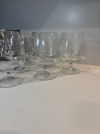 Set de 6 Copas de Coñac ideales para Cócteles