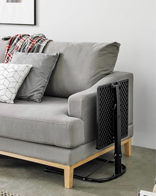 Mesa plegable negra