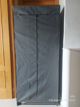 Armario ropero plegable tela
